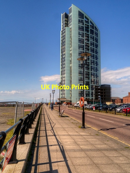 Photo 6"x4" Liverpool, Princes Parade Seacombe c2015