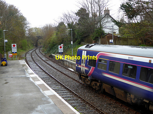 Photo 6"x4" The view south from Helmsdale station footbridge Helmsdale c2015