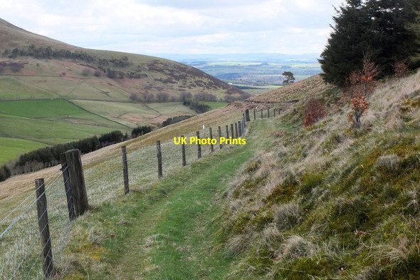 Photo 6"x4" Path below Cap Law Silverburn\/NT2060 c2015