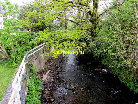 Photo 6"x4" Afon Marlas flows away from Ammanford Road, Llandybie Llandybie c2015