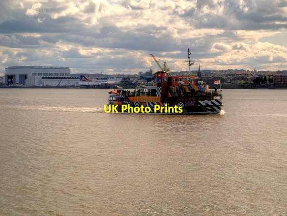 Photo 6"x4" Mersey Ferry, MV Snowdrop Seacombe c2015