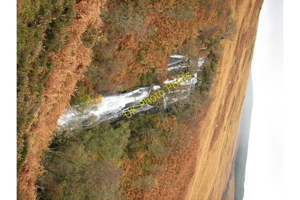 Photo 6"x4" Waterfall on the Allt Gobhlach Pirnmill c2008