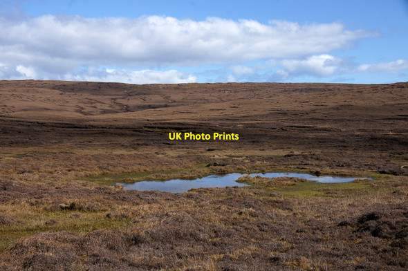 Photo 6"x4" Moorland beside the Burn of Dalamut, near West Sandwick West Sandwick c2015