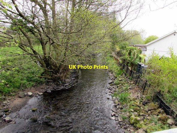 Photo 6"x4" Downstream along Afon Marlas near Ammanford Ammanford\/Rhydaman c2015