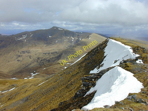 Photo 6"x4" The south east ridge of A' Chralaig A' Chr\u00e0laig c2004