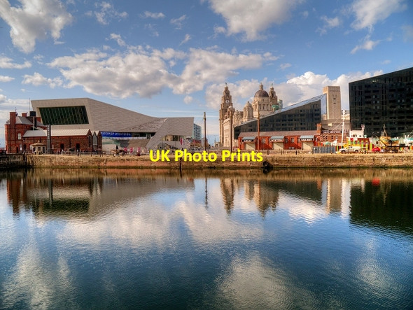 Photo 6"x4" Canning Half Tide Dock Toxteth c2015