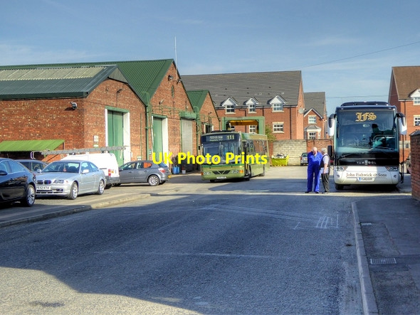 Photo 6"x4" John Fishwick and Sons Garage, Golden Hill Leyland c2015