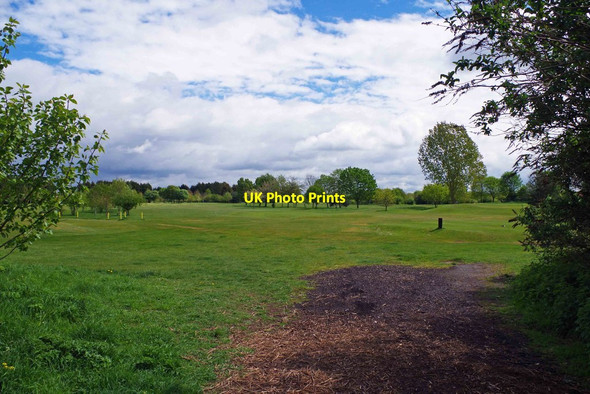 Photo 6"x4" Perdiswell Park Golf Course, Perdiswell, Worcester Worcester c2015