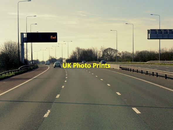 Photo 6"x4" Southbound M6, Gathurst Orrell\/SD5305 c2015