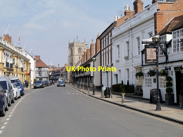 Photo 6"x4" Stratford-Upon-Avon, Church Street Stratford-upon-Avon c2015
