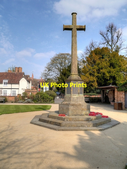 Photo 6"x4" War Memorial and Remembrance Garden, Stratford-Upon-Avon Stratford-upon-Avon c2015