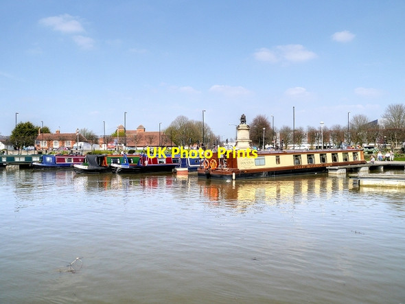 Photo 6"x4" Stratford-Upon-Avon, Bancroft Basin Stratford-upon-Avon c2015
