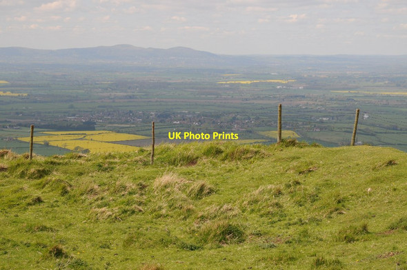 Photo 6"x4" View to the Malvern Hills Great Comberton c2015