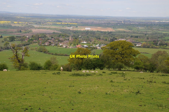 Photo 6"x4" View to Great Comberton Great Comberton c2015