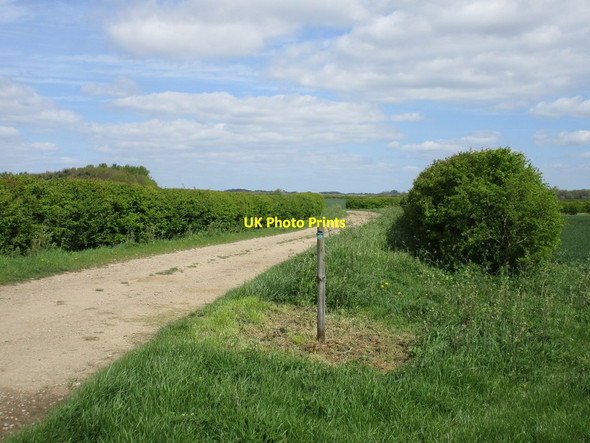 Photo 6"x4" Private roadway, Rowston Fen Rowston\/TF0856 c2015