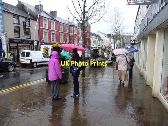 Photo 6"x4" A wet day in Omagh Omagh c2015