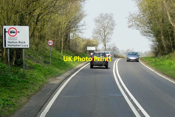 Photo 6"x4" A439 Northbound Ingon c2015