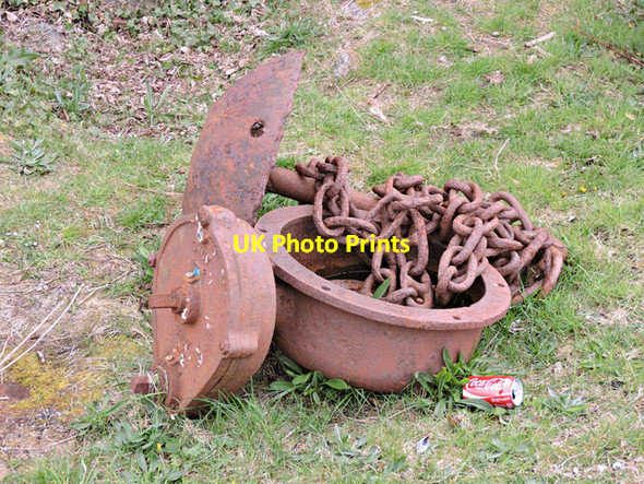 Photo 6"x4" Anchor at Cove Sailing Club Cove\/NS2282 c2015