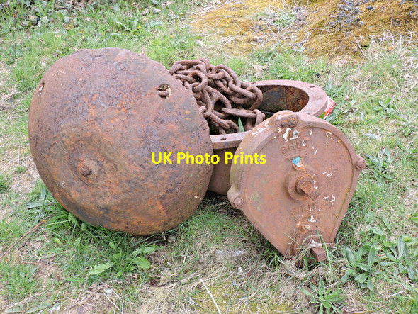 Photo 6"x4" Anchor at Cove Sailing Club Cove\/NS2282 c2015 P1