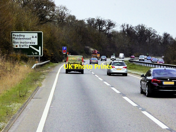 Photo 6"x4" A404 Southbound, near Maidenhead Maidenhead c2015