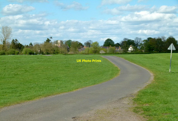 Photo 6"x4" The road to Rotherby Brooksby c2015