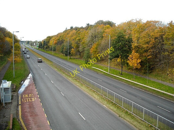 Photo 6"x4" Autumn Colours on Queensway East Kilbride\/NS6354 c2008