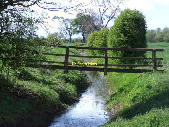 Photo 6"x4" Footbridge over an un-named watercourse Church Wilne c2015