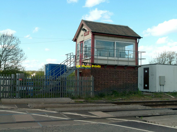 Photo 6"x4" Frisby Signal Box Frisby on the Wreake c2015