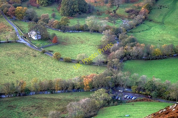 Photo 6"x4" Newlands Church and Chapel Bridge from Knott End Little Town\/NY2319 c2008