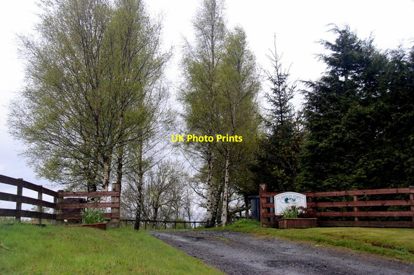 Photo 6"x4" Entry to Cashley Farm Buchlyvie c2015