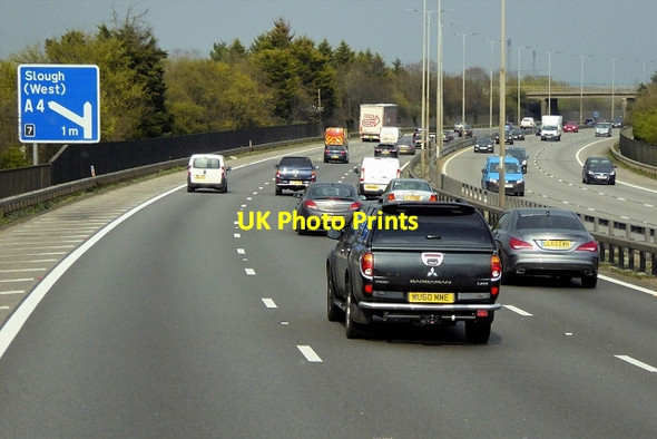 Photo 6"x4" Eastbound M4, Dorney Reach Dorney Reach c2015