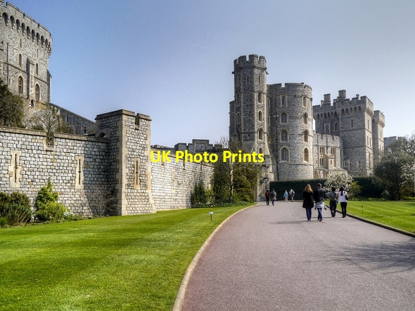 Photo 6"x4" Windsor Castle Windsor\/SU9676 c2015