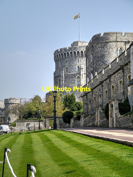 Photo 6"x4" Windsor Castle, Lower Ward Windsor\/SU9676 c2015