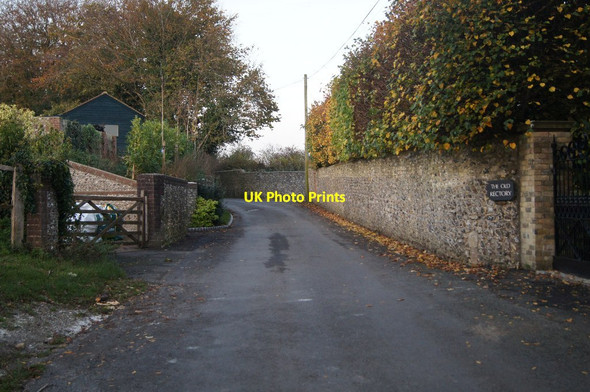 Photo 6"x4" View along 'The Street' Patching c2014
