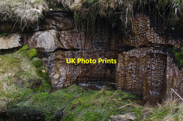 Photo 6"x4" Scallops, Fossdale Gill Cotterdale c2015