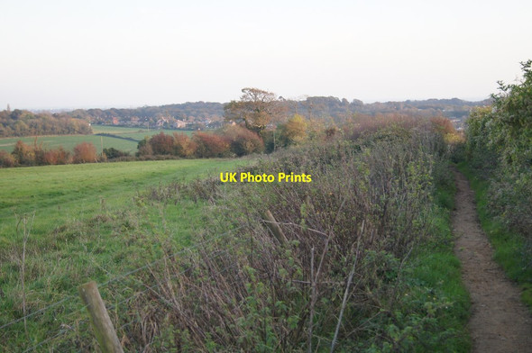 Photo 6"x4" Footpath on Patching Hill Patching c2014