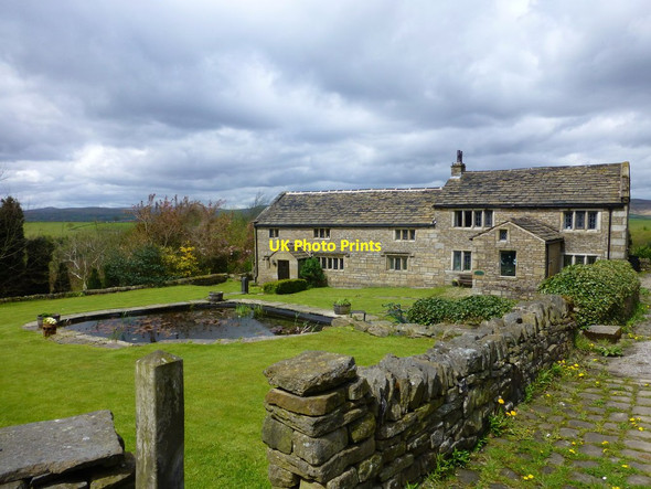 Photo 6"x4" Tranquil scene at Whittaker Littleborough\/SD9316 c2015