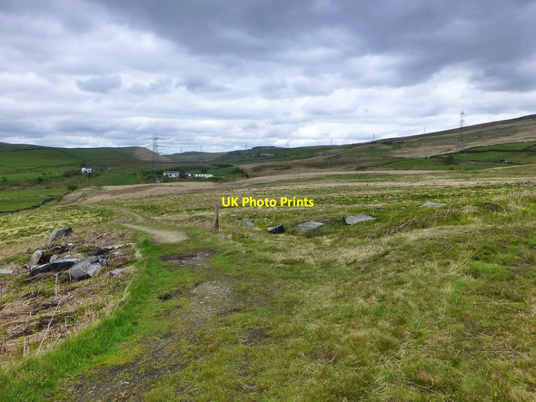 Photo 6"x4" Pennine Bridleway on Cowberry Hill Littleborough\/SD9316 c2015