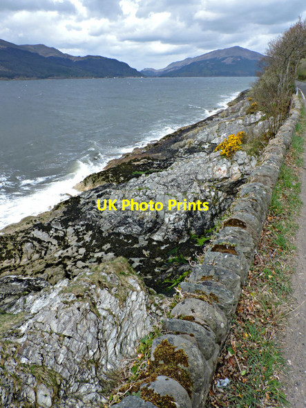 Photo 6"x4" Loch Long by Shore Road Cove\/NS2282 c2015