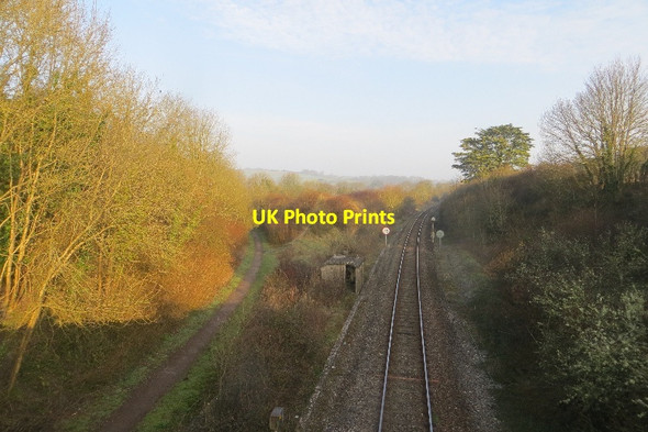 Photo 6"x4" Railway, Maiden Newton Cattistock c2015