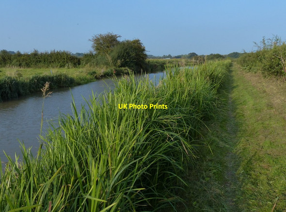 Photo 6"x4" Oxford Canal and towpath Ansty\/SP3983 c2014