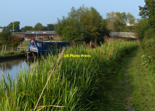 Photo 6"x4" Oxford Canal and towpath near Noonhill Farm Ansty\/SP3983 c2014