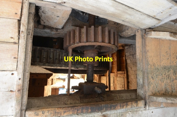 Photo 6"x4" Topcliffe Watermill - Stone nut Meldreth c2015