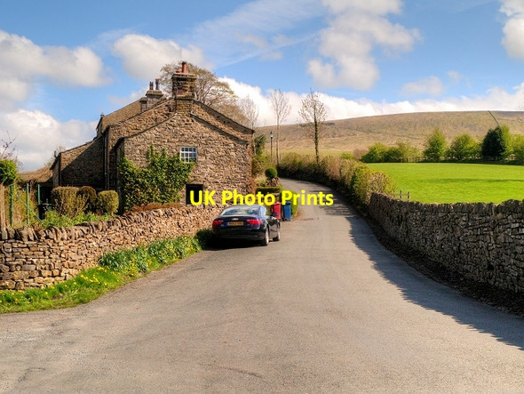 Photo 6"x4" Downham, Pendle Road Downham\/SD7844 c2015