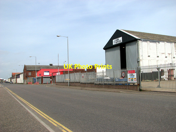Photo 6"x4" View along South Denes Road Great Yarmouth c2015