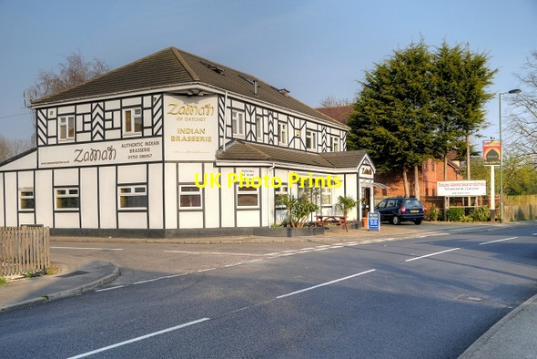 Photo 6"x4" Zaman Indian Restaurant, Datchet Datchet Common c2015