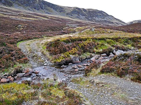 Photo 6"x4" Ford on the Invergeldie Burn Invergeldie c2008