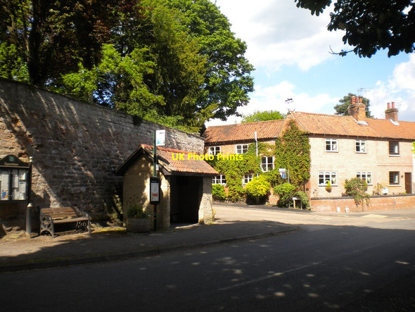 Photo 6"x4" Bus stop, Epperstone Epperstone c2014