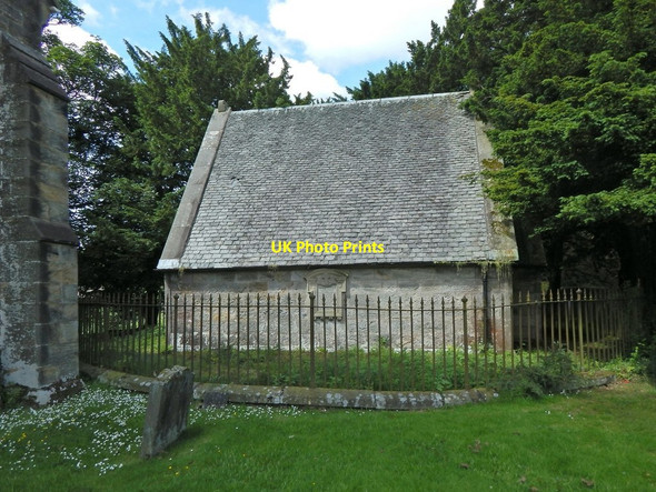 Photo 6"x4" Strathblane Parish Kirkyard: Duntreath Burying Place Strathbalne c2014