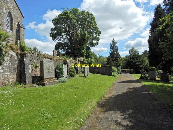 Photo 6"x4" Strathblane Cemetery Strathbalne c2014 P1